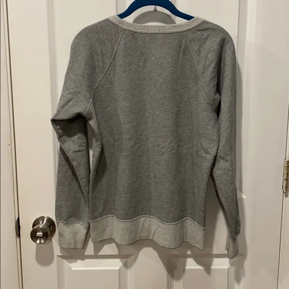 EUC J Crew Classic Crew Sweatshirt Medium